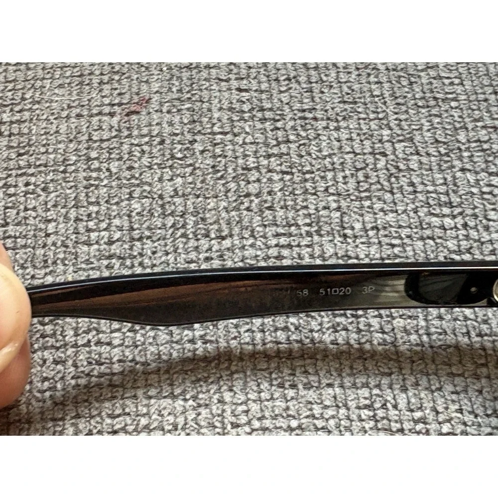 Ray Ban RB 4203 601/58 Round Black‎ Gray Sunglasses Frame Only 51-20 3P
